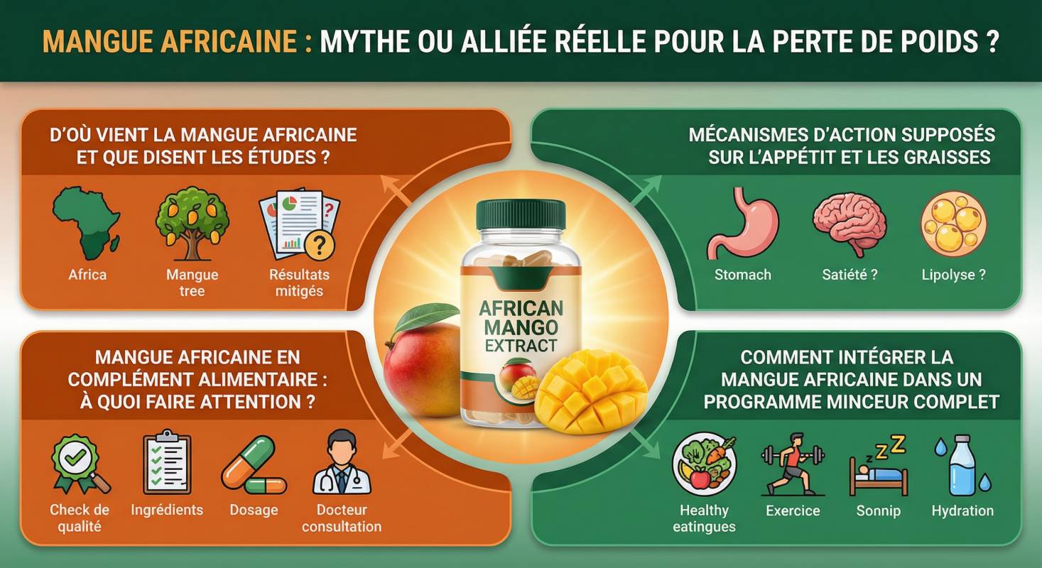 Mangue africaine : mythe ou alliée réelle pour la perte de poids ?