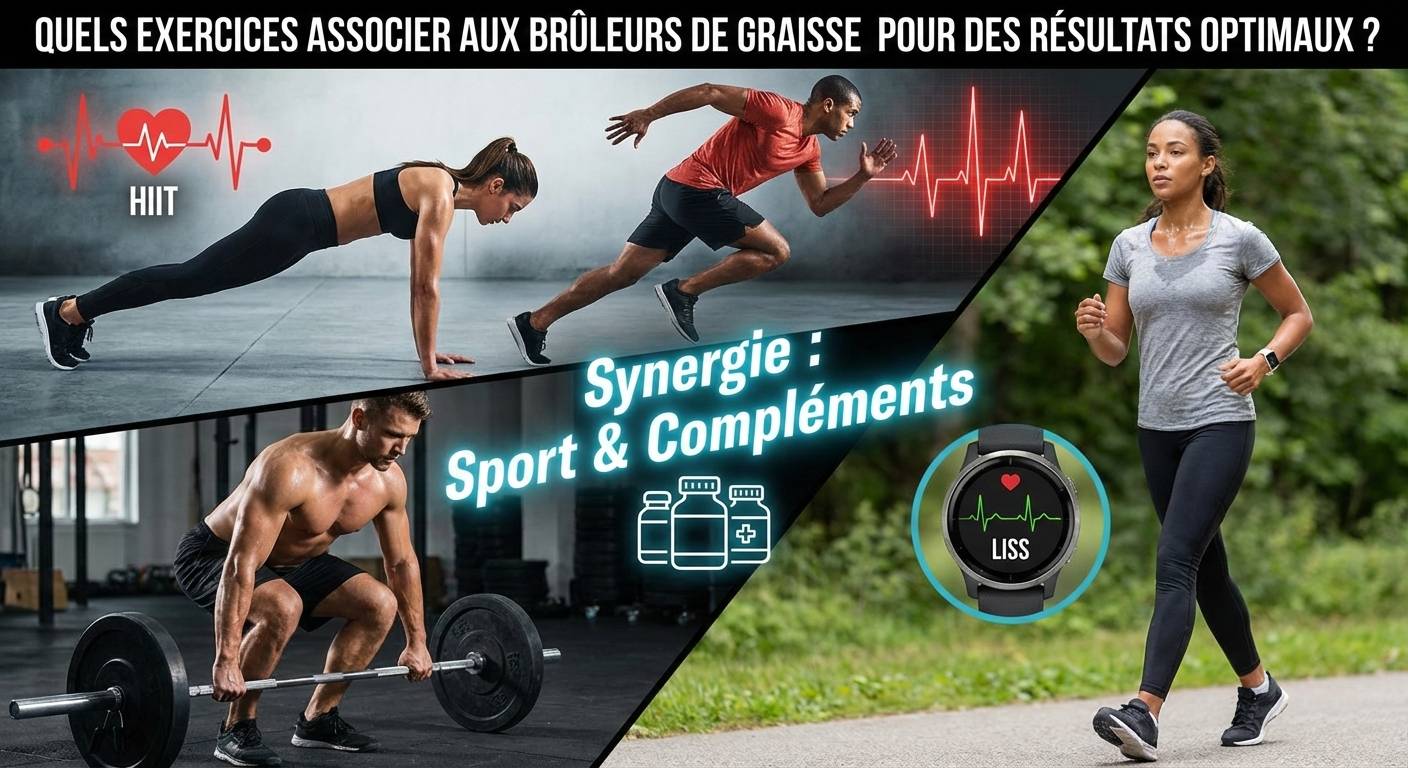 Quels exercices associer aux brûleurs de graisse pour des résultats optimaux ?